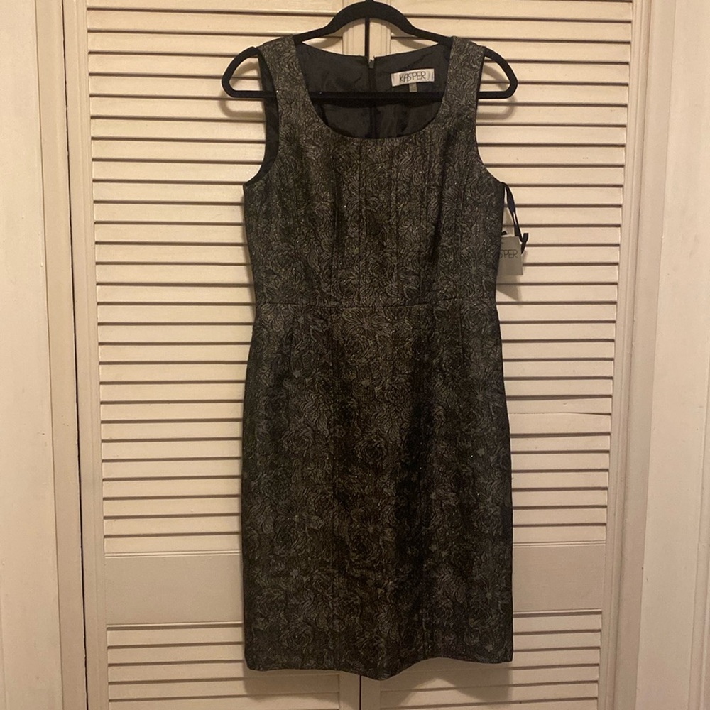 Purple cocktail dress